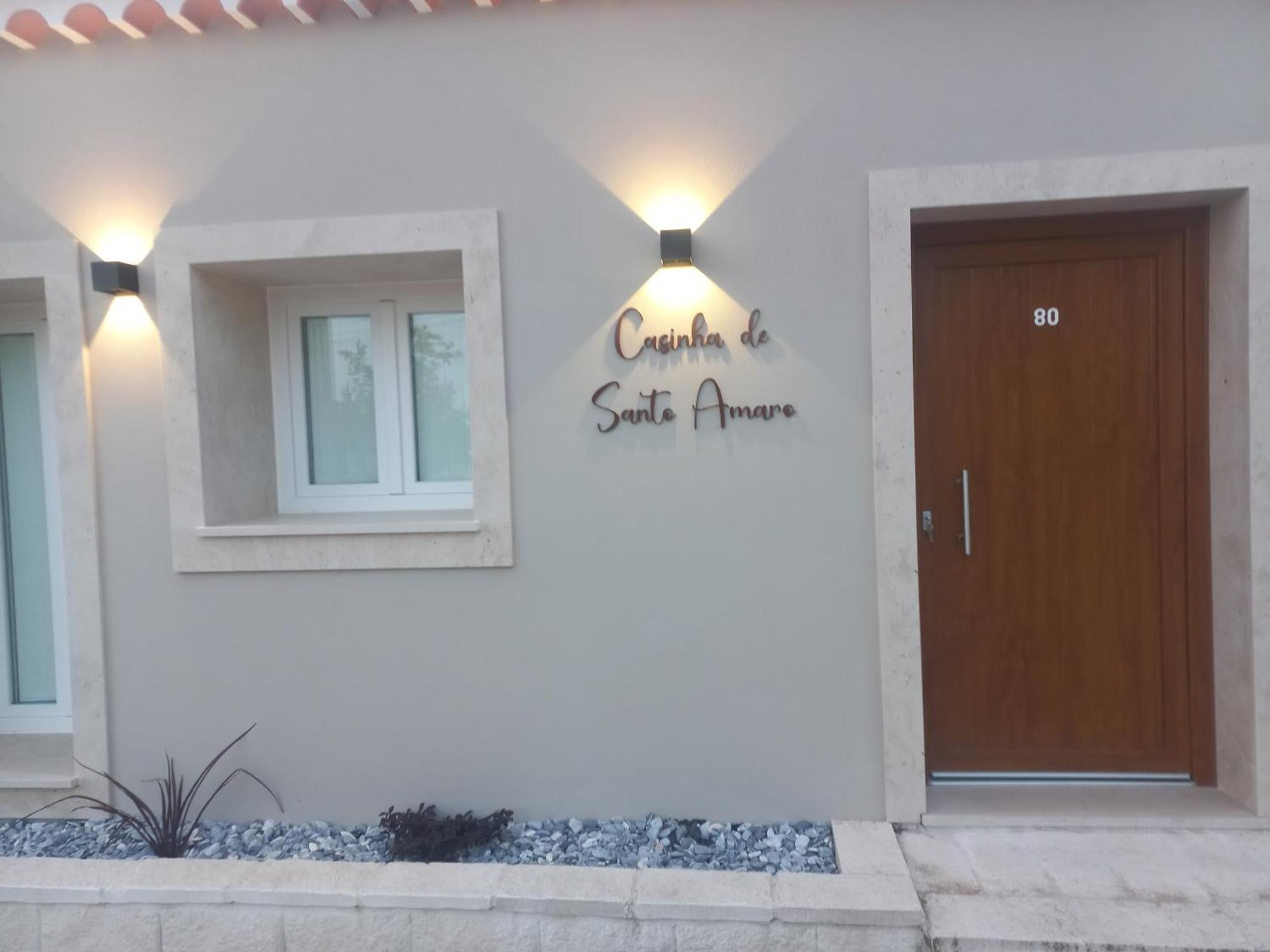 Gasthaus Casinha De Santo Amaro Ourém Exterior foto